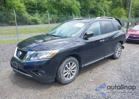 2016 Nissan Pathfinder S from USA, damaged, VIN 5N1AR2MM4GC635388